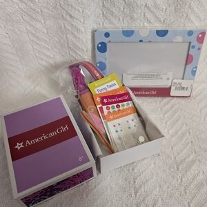 American Girl Craft Kit with Pink and Purple Frame